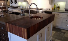 Thick Walnut End Grain Wood Countertop