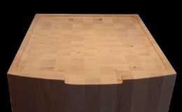 Custom Maple End Grain Butcher Block Wood Countertop