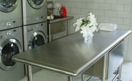 Custom Stainless Steel Kitchen Furniture and Island