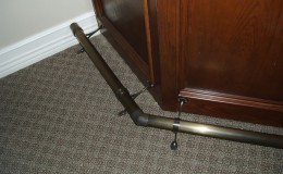 Stainless Steel Foot Rail and Supports