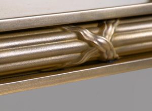 cold cast edge profiles, brass countertops, metal countertops, metal bar tops