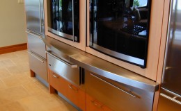 Custom Stainless Steel Cabinetry