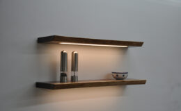 1 Live Edge Shelving LED