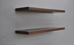 15 Walnut Shelving Side Profile