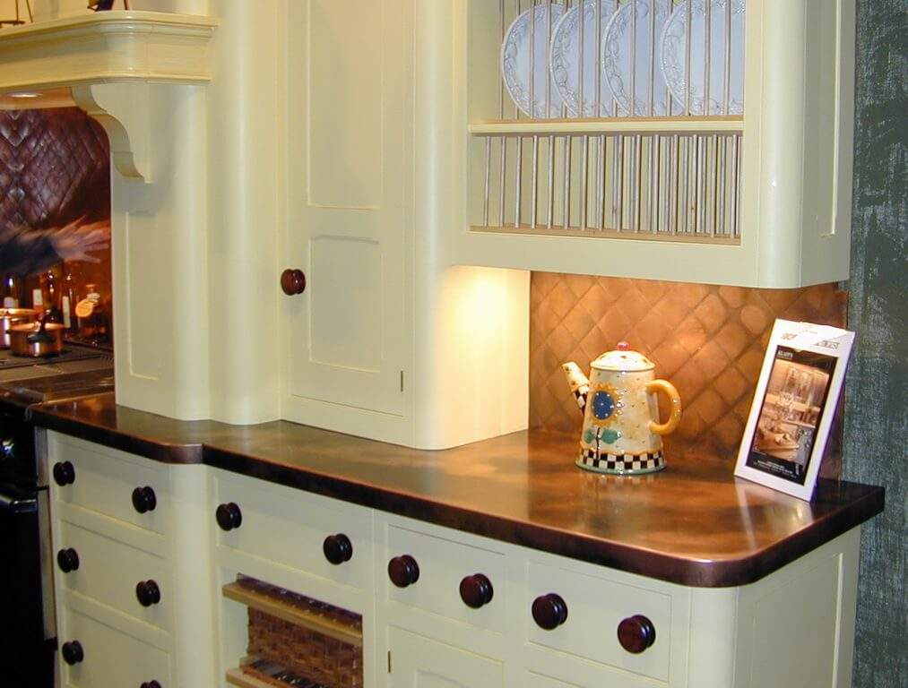 Copper Benchtop Brooks Custom | Brooks Custom | Hand-Crafted Countertops and Bar Tops