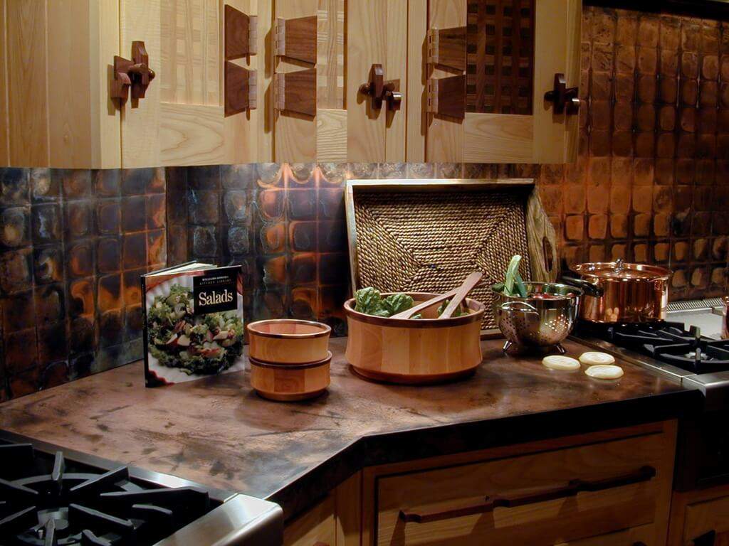 Copper Benchtop Brooks Custom | Brooks Custom | Hand-Crafted Countertops and Bar Tops