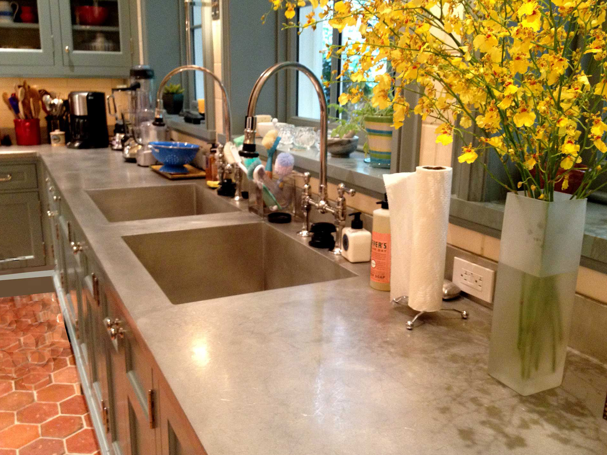 Pewter Countertops