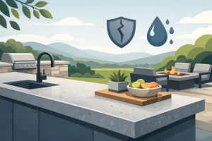 Are Outdoor Concrete Countertops Durable Enough?