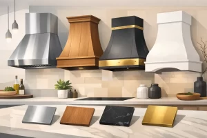 Best Kitchen Hood Finishes for Custom Kitchens