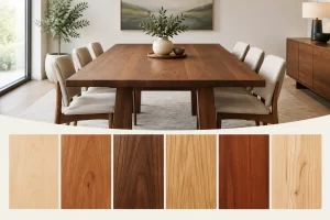 Best Tabletop Wood Species for Custom Dining