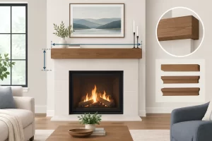How to Size a Fireplace Mantel Correctly